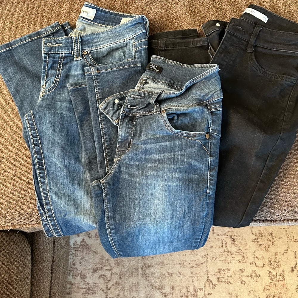 3 Pairs Denim Jeans